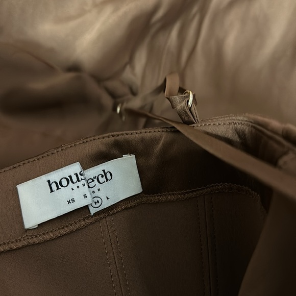 HOUSE OF CB  'Charmaine' Chocolate Corset Maxi Dress brown NWOT size M - Picture 11 of 16